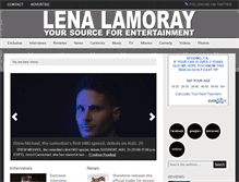 Tablet Screenshot of lenalamoray.com